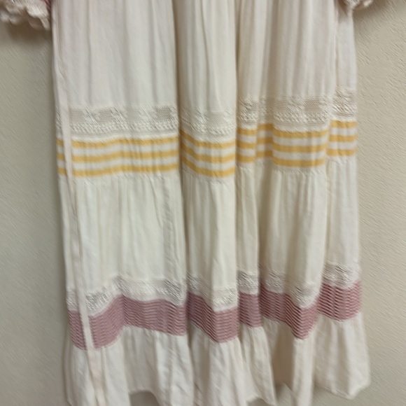 Sundance Yellow and Brown Midi Dress - Picture 4 of 7